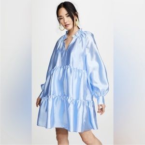 Stine Goya Jasmine dress in sky size medium